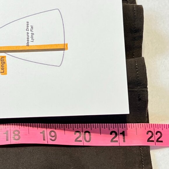 Anne Klein Brown A-Line Skirt – Size 6P, Classic & Chic - Picture 6 of 7